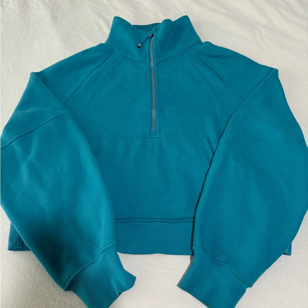 Lululemon Funnel neck Scuba Half Zip
